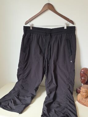 Women's Black Drawstring Casual Pants